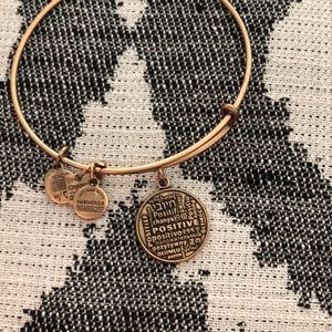 Alex and Ani positivity bracelet